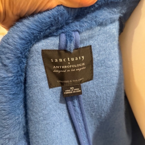 Sanctuary x Anthropologie Colleen Faux Fur Coat size XS - Picture 4 of 5